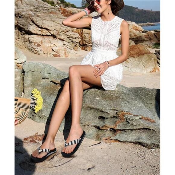 Arch Support Flip Flops – Comfortable Yoga Mat Sandals for Women - Picture 2 of 8